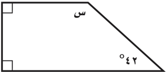 ما قيمة س في الشكل الرباعي المجاور؟